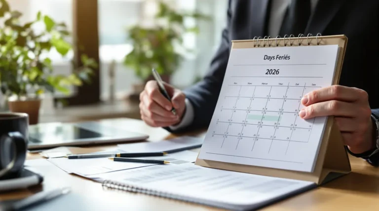 Calendrier officiel des jours fériés 2026 en France. Anticipez leur impact concret sur la paie, la trésorerie et l'organisation de votre entreprise,